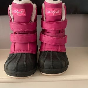 Toddler cat and Jack snow boots